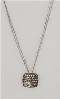 Collar Recarlo Mujer in Oro blanco ZM890/1B